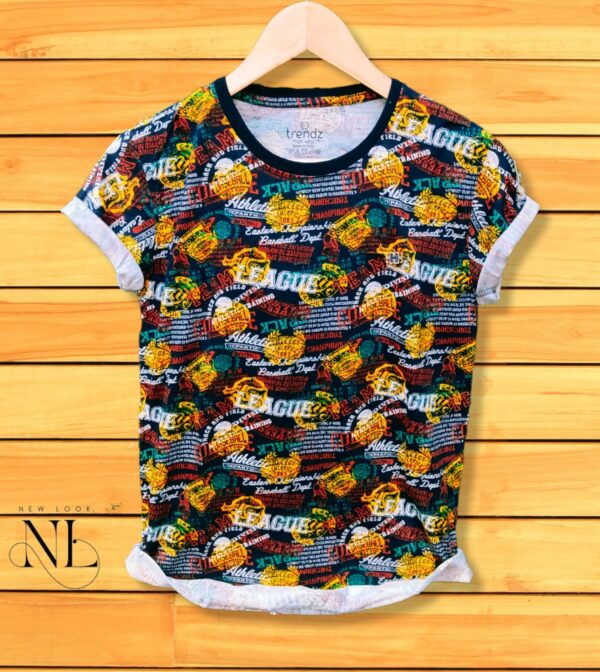 Printed Half Tshirt Wholesale