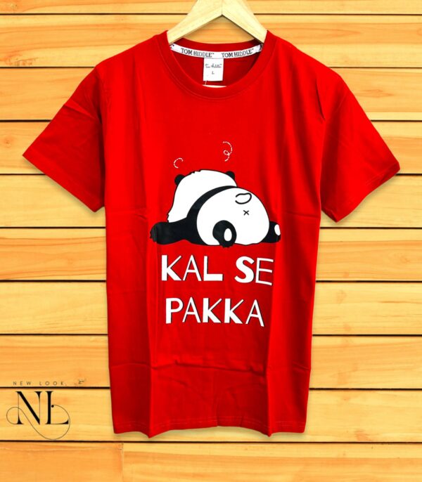 Half Printed Tshirt Wholesale