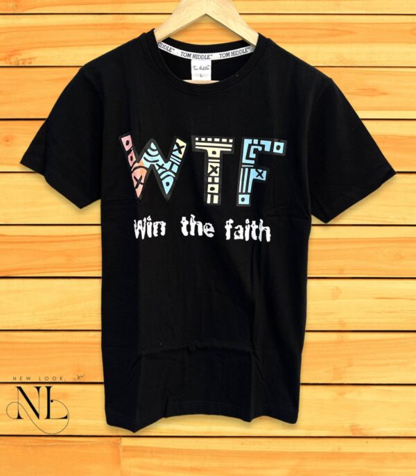 Half Printed Tshirt Wholesale