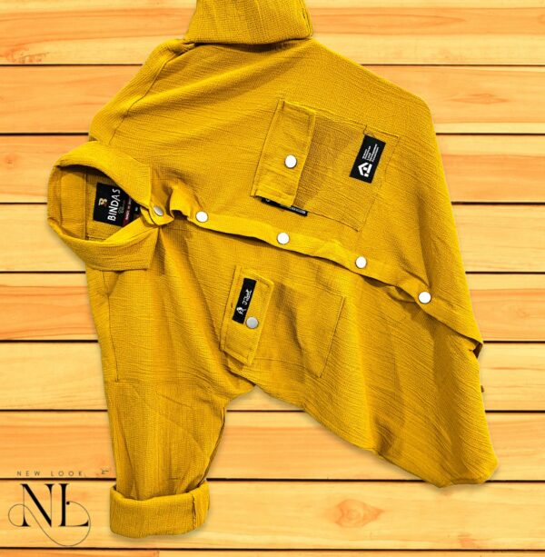 Textured Full Shirt Wholesale