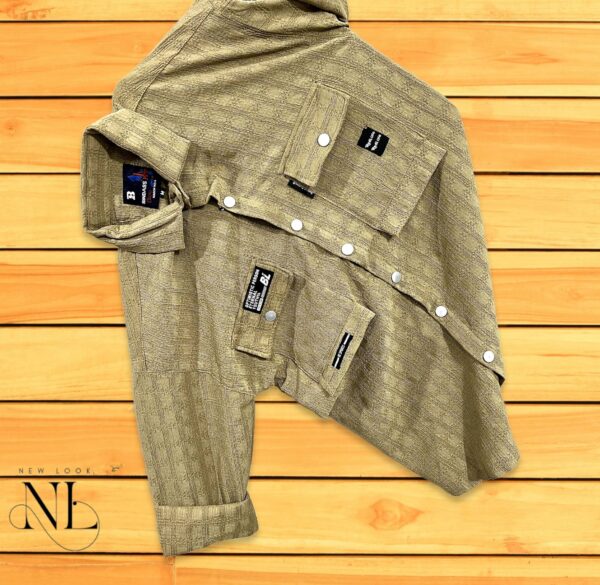 Textured Full Shirt Wholesale