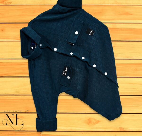 Textured Full Shirt Wholesale
