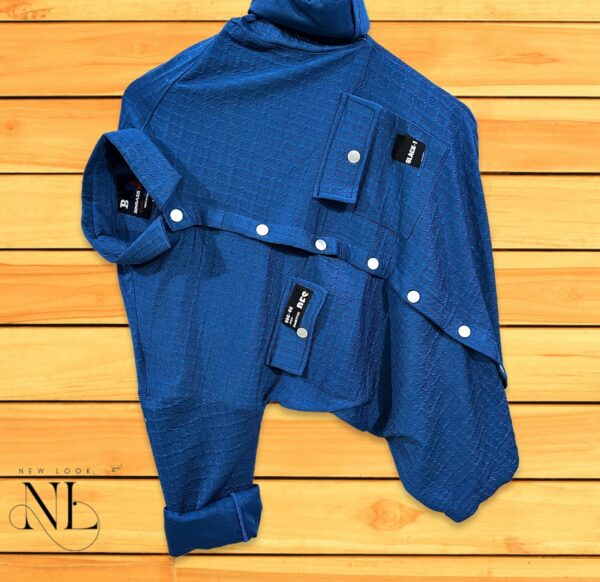 Textured Full Shirt Wholesale