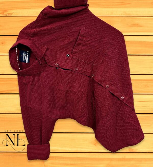 Textured Full Shirt Wholesale