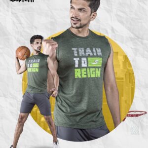 Sleeveless Sport T-shirt For Gym wholesale
