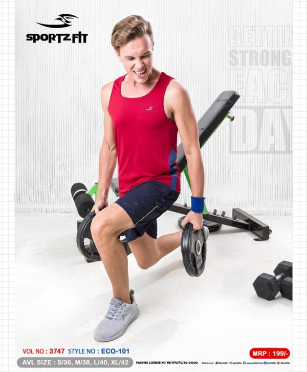 Sleeveless Sport T-shirt For Gym wholesale