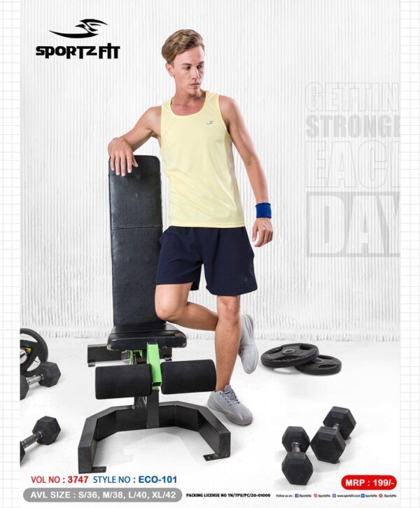 Sleeveless Sport T-shirt For Gym wholesale