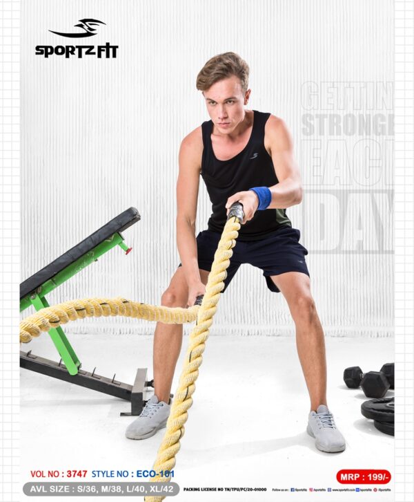 Sleeveless Sport T-shirt For Gym wholesale