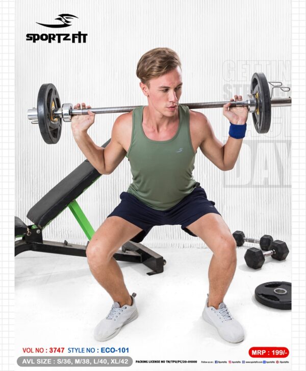 Sleeveless Sport T-shirt For Gym wholesale